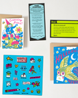 Owl + Gnome Letter Writing Write Me Back Pen Pal Kit