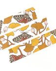 Ginkgo Leaf + Tiger Moth Autumn Washi Tape