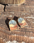 Landscapes // Stained Glass Resin Earrings
