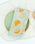 Clementine Linen Tea Towel