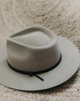 River | Teardrop Fedora Hat | Earth