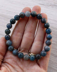 Blue Apatite Bracelet