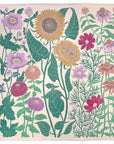 Organic Cotton Tea Towel - Summer Garden