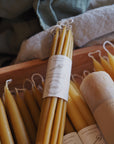 Beeswax Ceremony Candles - Set of 18