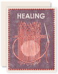 Healing (Visible Mending) Letterpress Card
