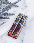 Modern Meadow Bar Earrings