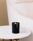 Oakmoss + Amber - Matte Black Tumbler Soy Candle