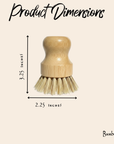 Bamboo Pot Scrubber | Kitchen | Summer Bestseller
