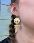 Handmade Helios Earrings