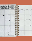PRE-ORDER | Undated Flexible Planner, Flower Power Cover