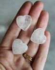 Clear Quartz 20mm Heart (Crystals & Stones)
