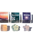 THE TRIO DELUXE FACE SAMPLE SET: OASIS, BLOOM, & NOVA