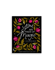 You are Made of Magic: Coloring book with Affirmations
