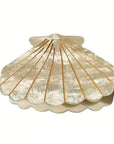 Ivory Clam Shell Claw Clip