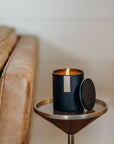 Palo Santo + Cypress - Matte Black Tumbler Soy Candle
