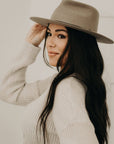 River | Teardrop Fedora Hat | Earth
