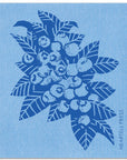 Screen Printed Blueberries Sponge Cloth - Stocking Stuffers