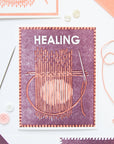 Healing (Visible Mending) Letterpress Card