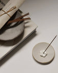 Cedarwood Incense Stick Set – 30 Sticks with Ceramic Holder