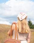 Cherries Bandana - Screenprinted Cotton, Berry-Inspired Gift