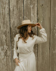 WEST VON - Addison | Raffia Classic Rancher: M/L