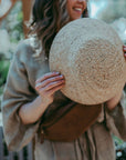 Lucy | Raffia Straw Bucket Hat