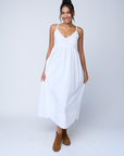 Hamptons Dress - Natural White