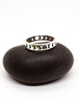 Moon Phase Sterling Silver Ring: 6