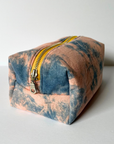Boxy Toiletries Bag - Peach - Botanically Dyed