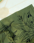 Olive Linen Napkins - Set of 2