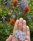 West Coast Wildflowers in Gaia Earrings