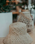 Lucy | Raffia Straw Bucket Hat