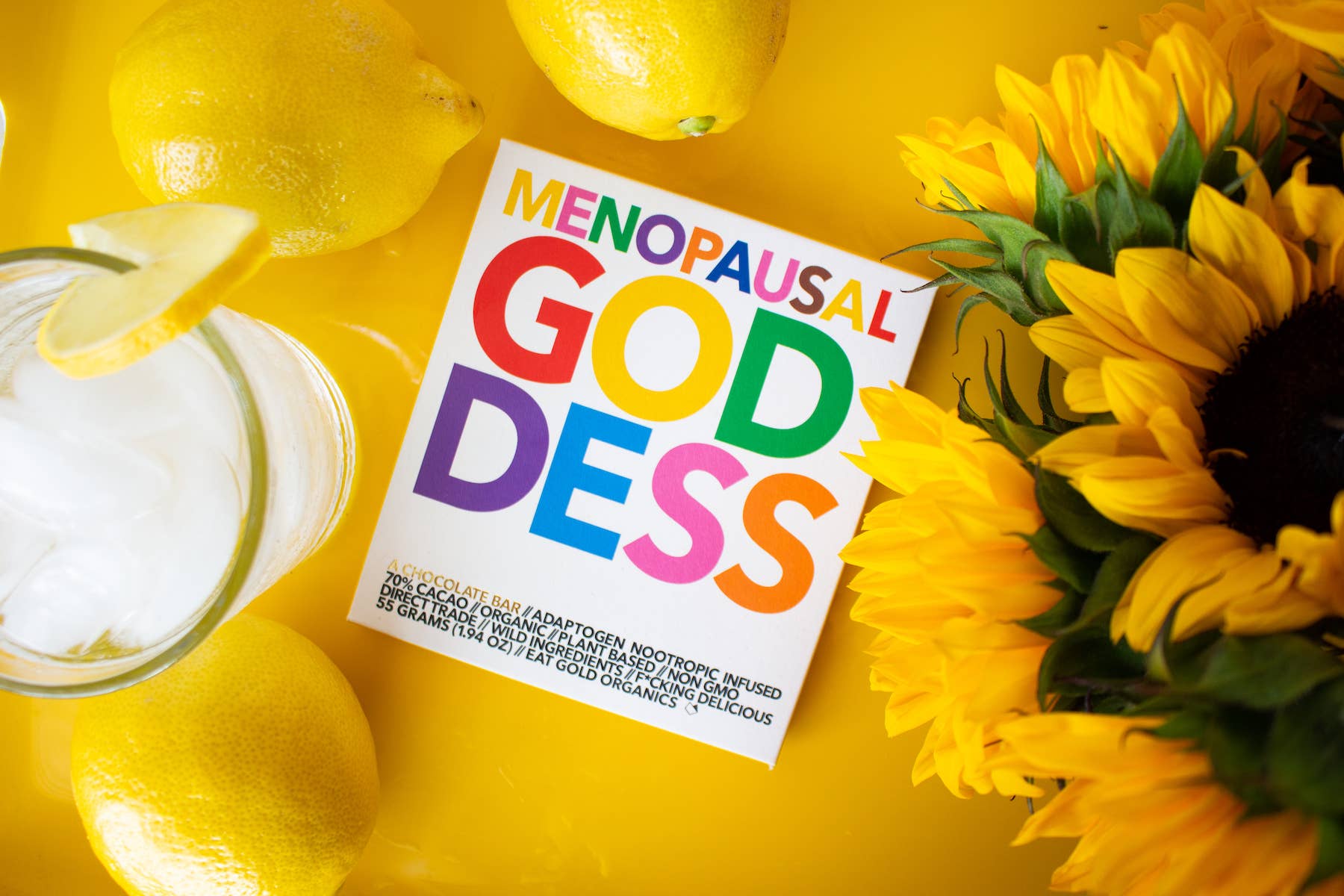 MENOPAUSAL GODDESS a Functional &amp; Delicious Chocolate Bar