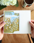 Love and Light (Winter Garden) Hanukkah Card