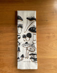 Mushroom Forager Tea Towel | Screenprinted