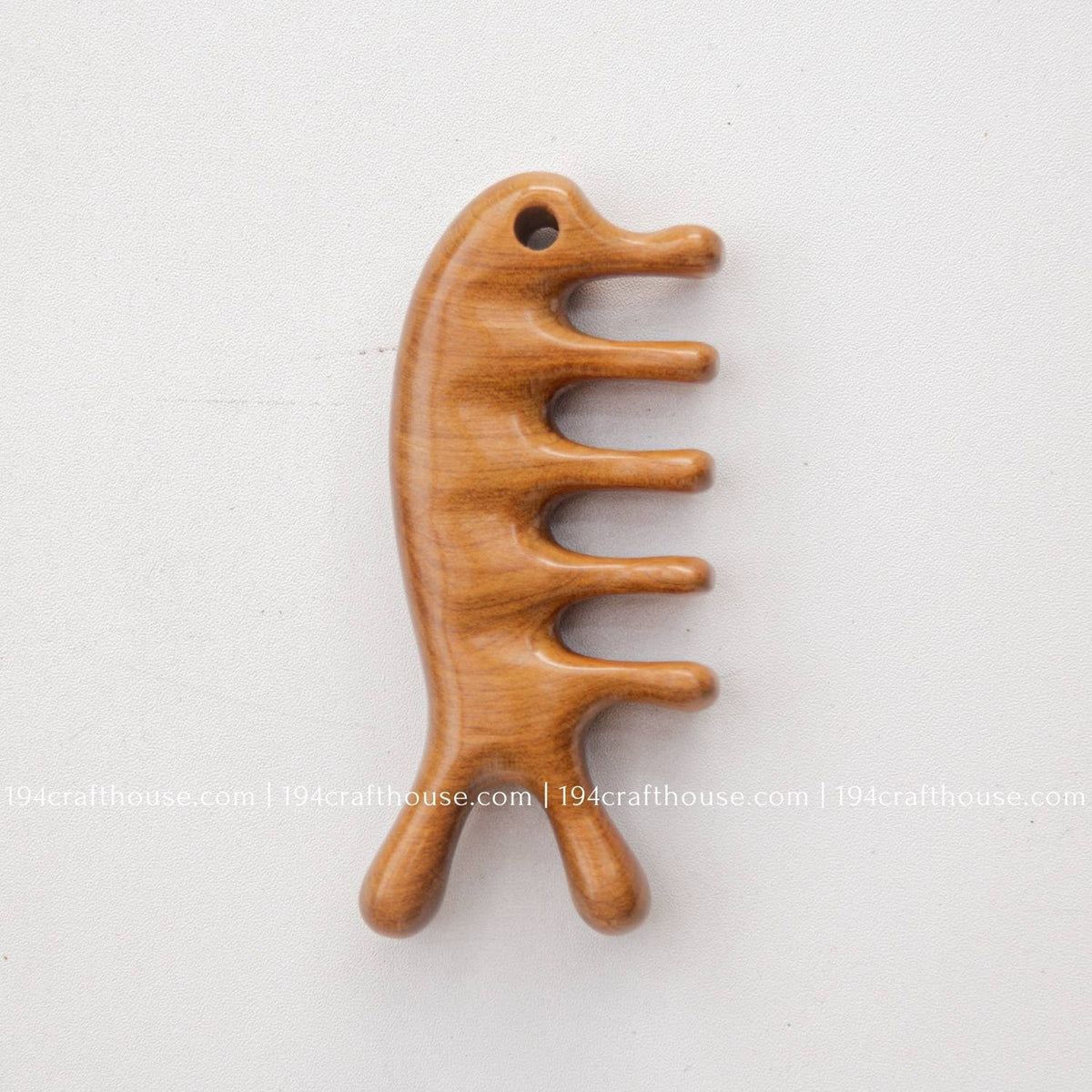 Natural Wooden Scalp Massage Comb  - Gifts For Mom