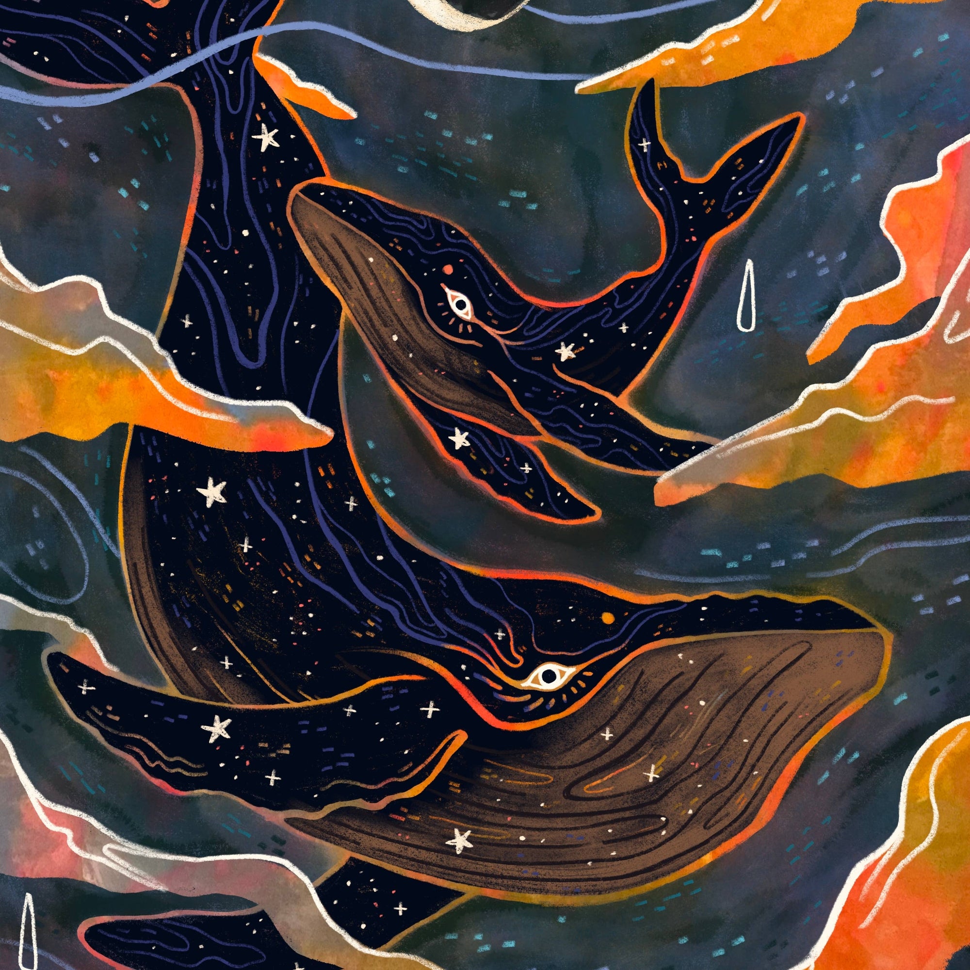 Whale Song - 8x10 Nature Wilderness Art Print 
