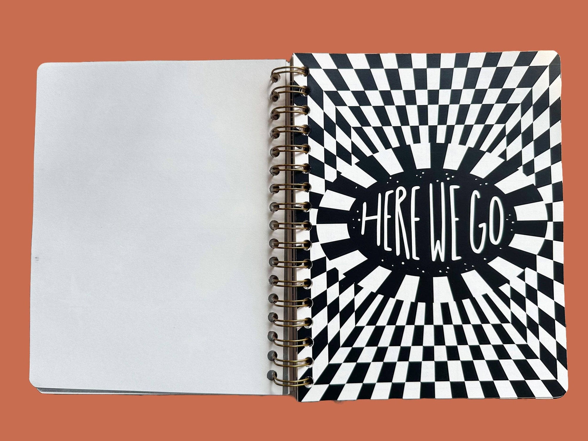 PRE-ORDER | Undated Flexible Planner, Flower Power Cover