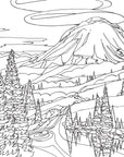 Pacific Northwest Nature Coloring Book