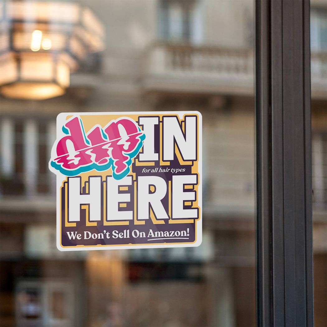 Dip In! Window Cling