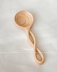 Twisted Handle Small Wooden Spices Spoons - Measuring Spoons