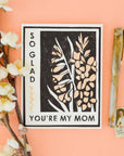 Gladiolas For Mom Card