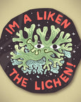 Lichen Friends- Durable & Weatherproof Sticker 