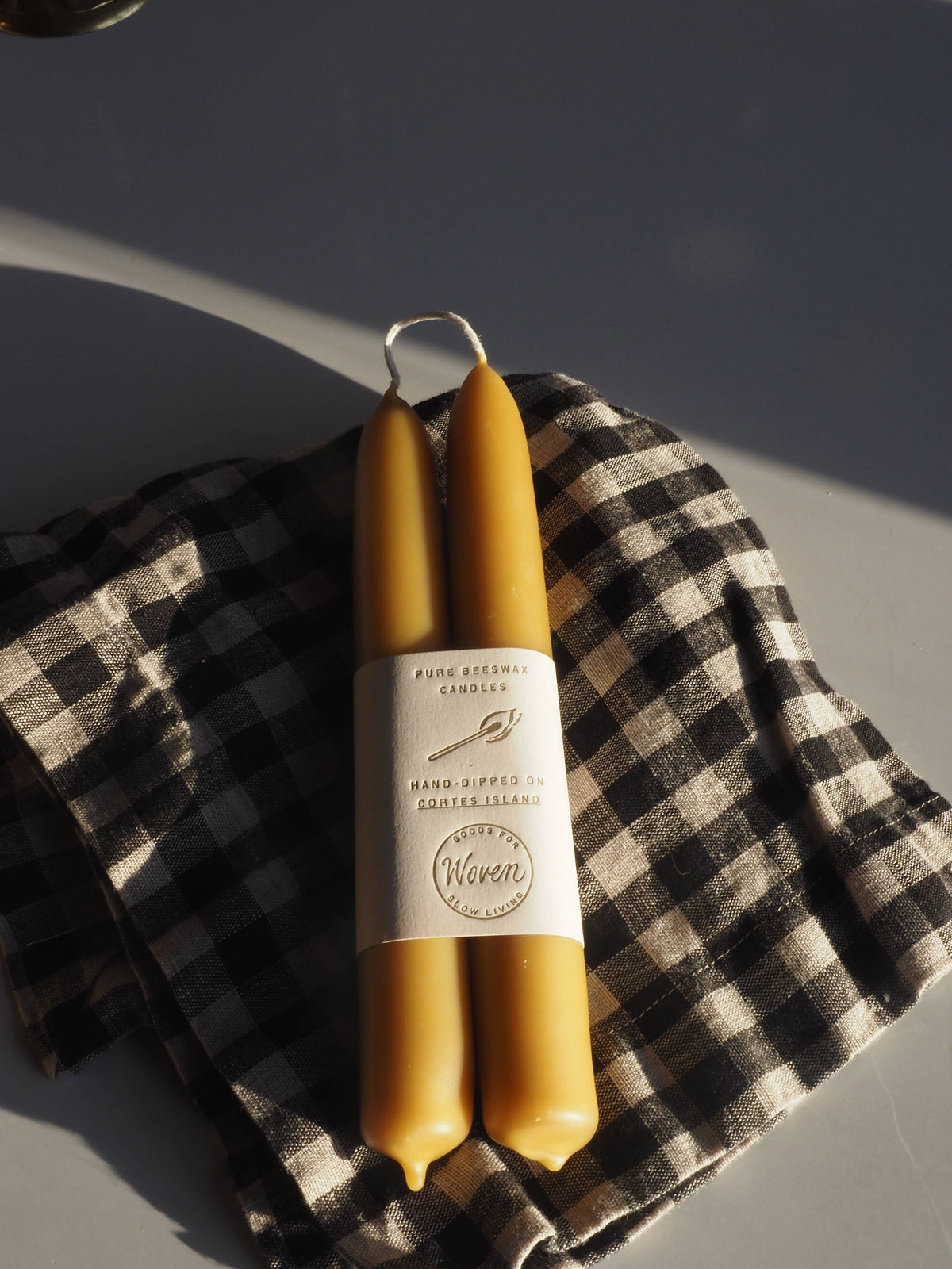 Beeswax Shorty Tapers