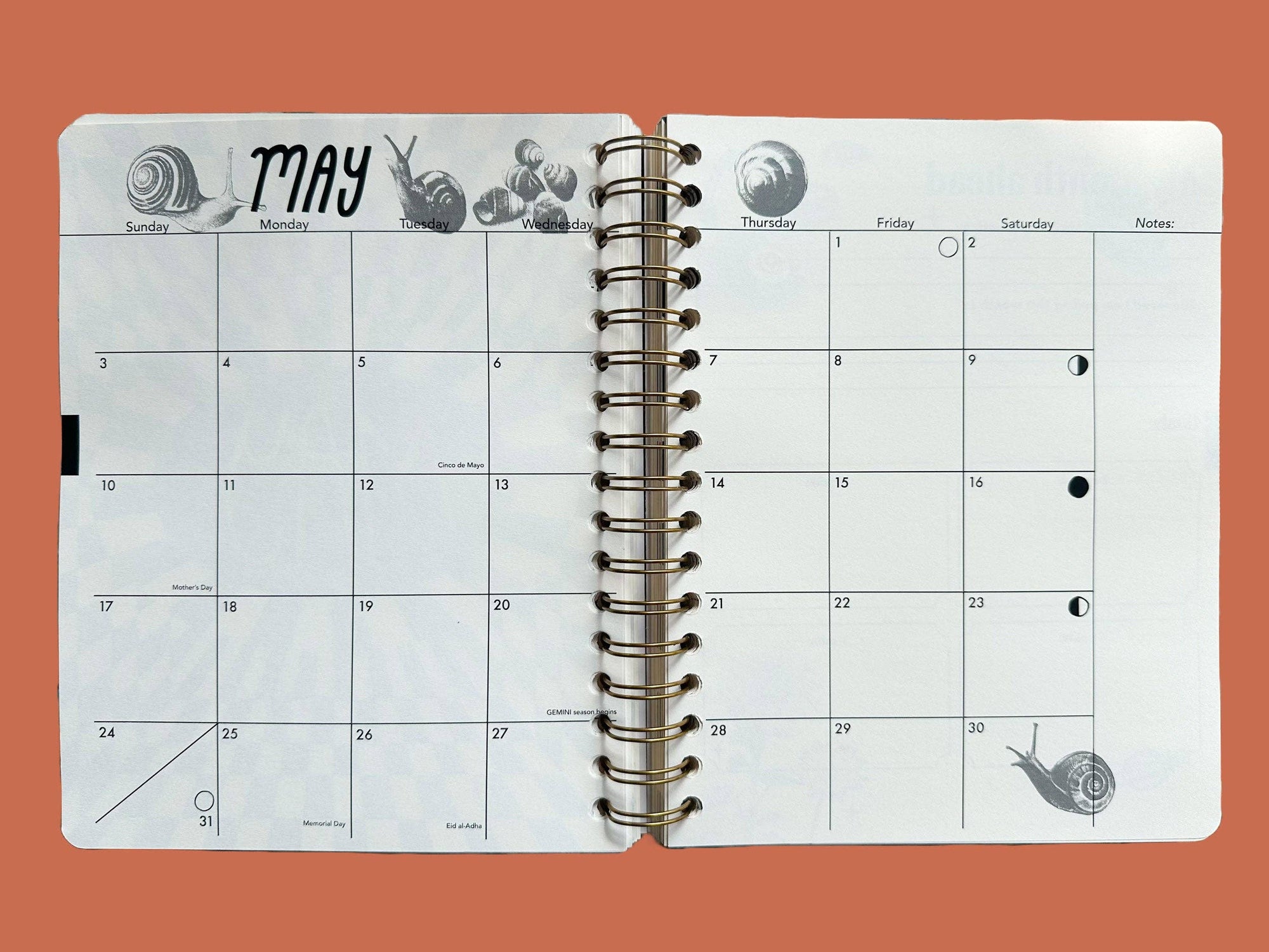 PRE-ORDER | Undated Flexible Planner, Flower Power Cover