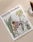 Soul of the Woodland: An Adult Coloring Book with Mushrooms