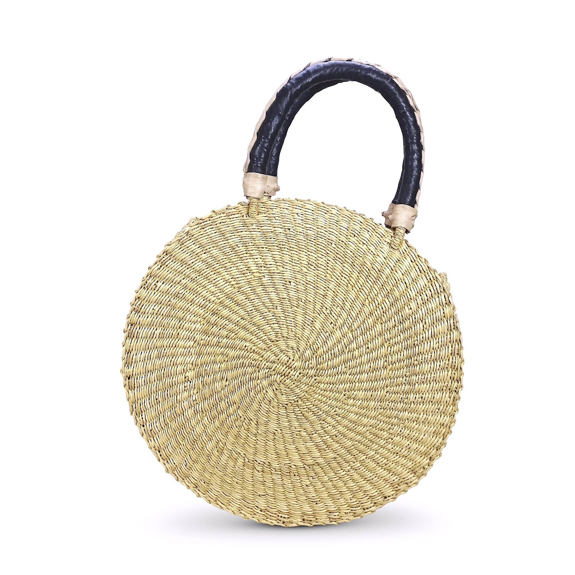 Straw Purse - Round
