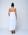Hamptons Dress - Natural White