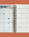 PRE-ORDER | Undated Flexible Planner, Flower Power Cover