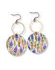 West Coast Wildflowers in Gaia Earrings